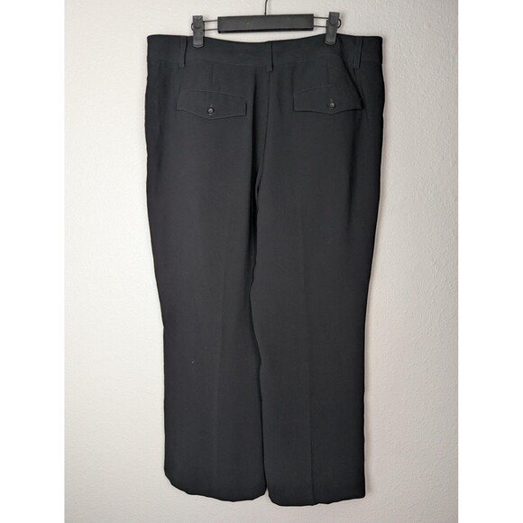 Cabi Black Wide Leg Career Pants Size 14 - Picture 3 of 7